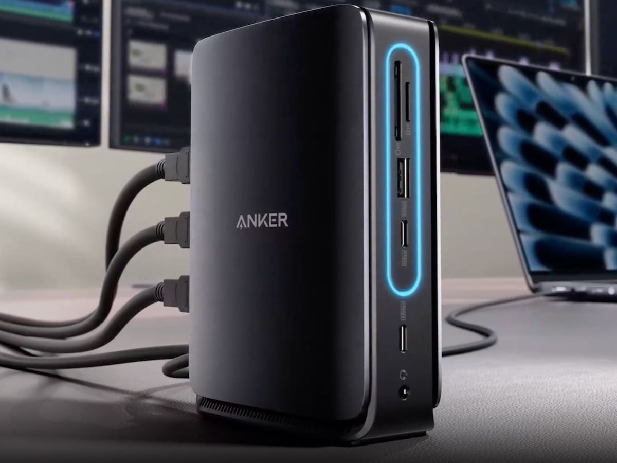 Trạm sạc Anker Nano Docking Station mới hỗ trợ xuất 3 màn hình và tích hợp Hub rời