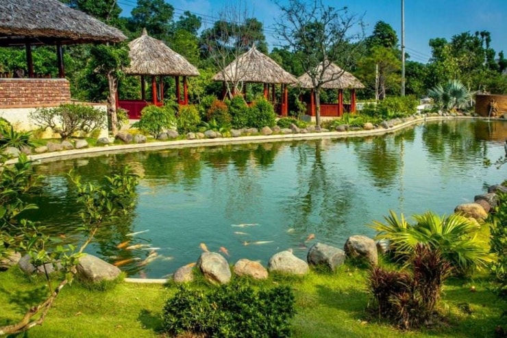 Khu du lịch sinh thái Ngọc Linh – Sự kết hợp dân dã và lối kiến trúc hiện đại