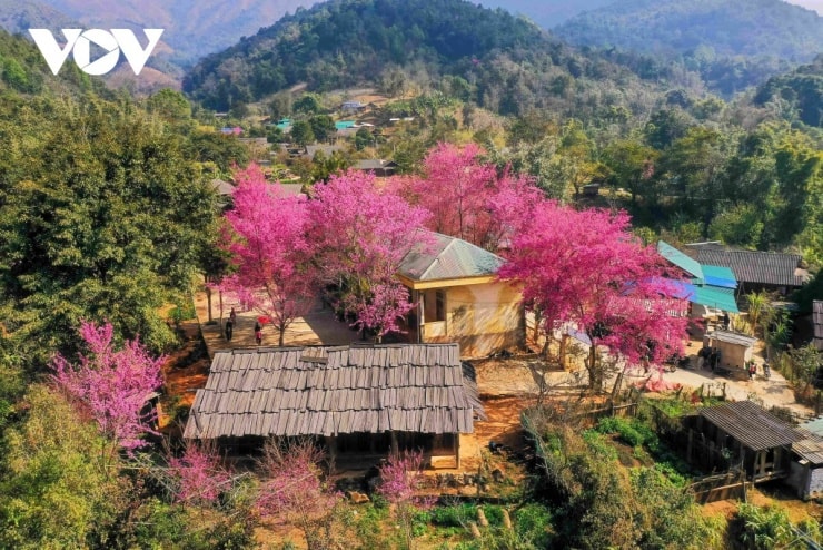 Bản Phà Nọi trên cung đường Mường Xén - Mường Ải