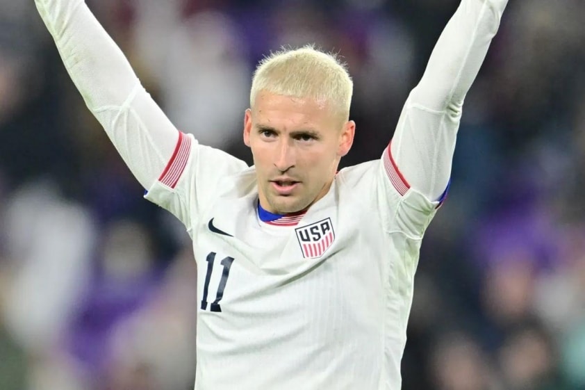 Tiền vệ Matko Miljevic trong màu áo Huracán đang là mục tiêu hàng đầu của Inter Miami.
