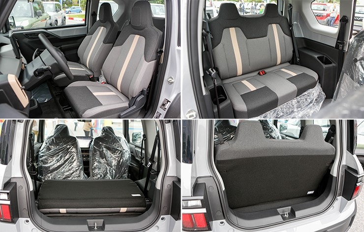 Khoang hành lý của VinFast VF 3 có thể mở rộng lên 285 lít