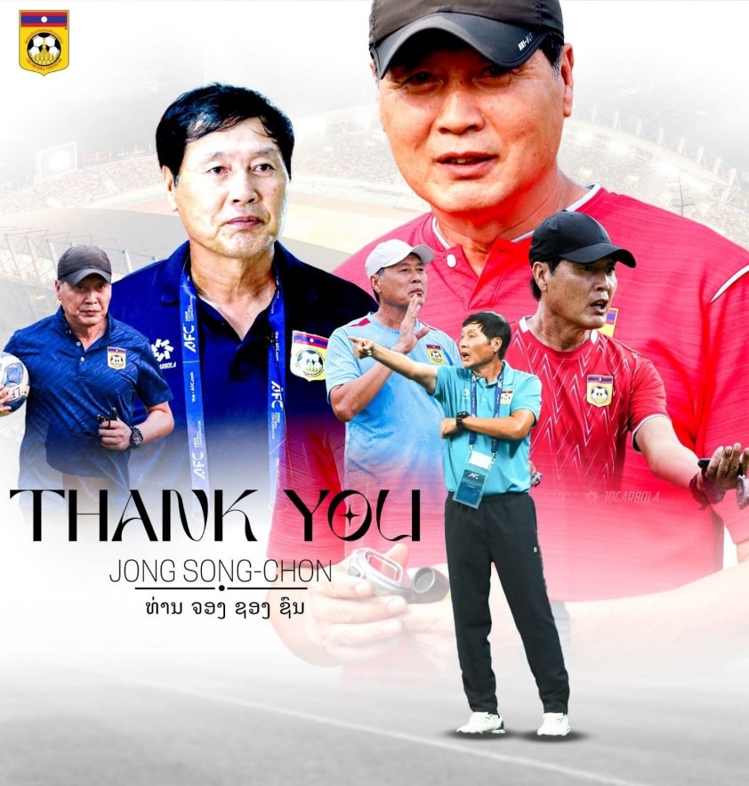 LĐBĐ Lào sa thải HLV Jong Song Chon của đội tuyển nữ và U20 nữ