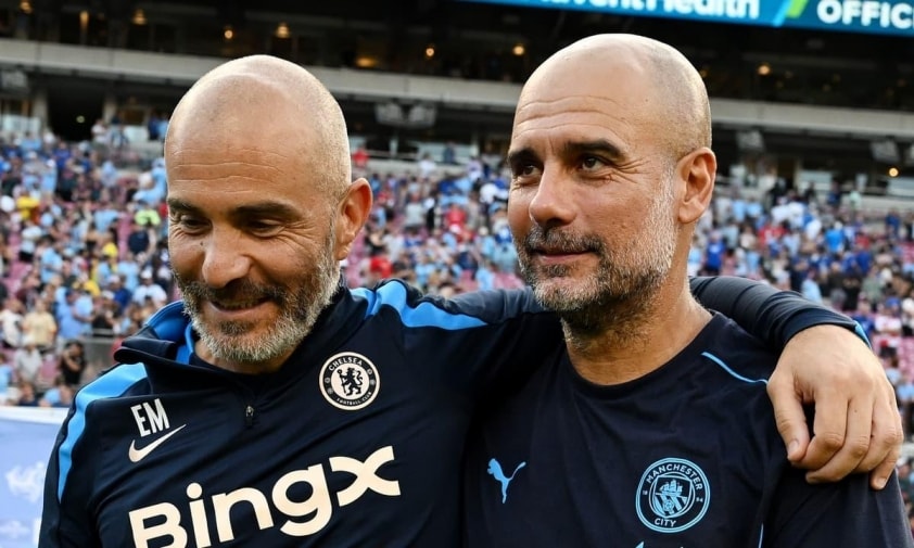 Enzo Maresca được cho là đã đàm phán với Manchester City để kế nhiệm Pep Guardiola.