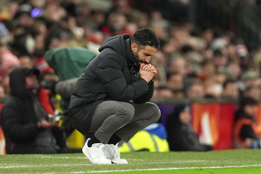 HLV Ruben Amorim đối mặt với áp lực thành tích tại Man United