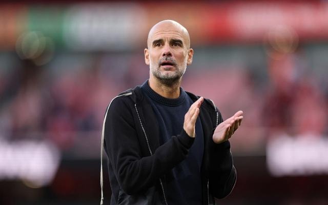 HLV Pep Guardiola phát biểu về tương lai tại Manchester City