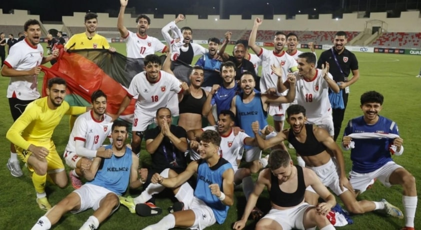 U23 Jordan tập luyện chuẩn bị cho trận đấu gặp Việt Nam
