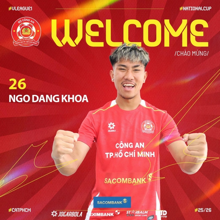 Vị trí sở trường của Khoa Ngo là tiền vệ tấn công
