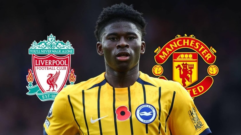 Liverpool cạnh tranh cùng các ông lớn cho chữ ký của Carlos Baleba