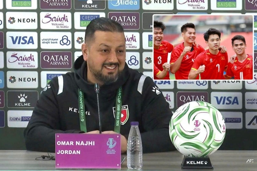 HLV Jordan đánh giá cao U23 Việt Nam