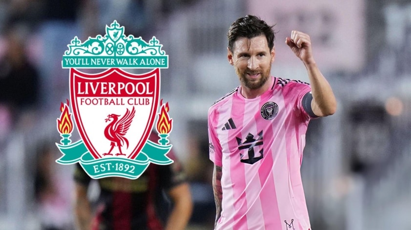 Lionel Messi trong màu áo Inter Miami
