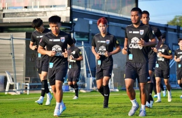 U23 Thái Lan tập luyện chuẩn bị cho VCK U23 châu Á 2026