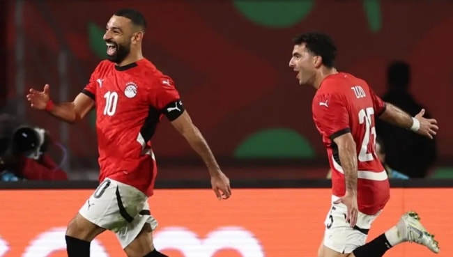 Salah ghi bàn ấn định chiến thắng 3-1 cho Ai Cập.