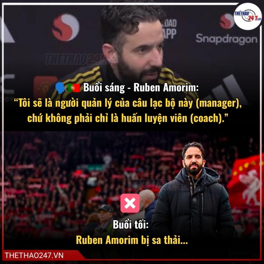 Ban lãnh đạo Manchester United chưa vội vàng bổ nhiệm HLV mới sau khi sa thải Ruben Amorim