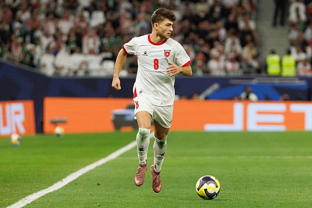 Odeh Al-Fakhouri là mũi nhọn nguy hiểm của U23 Jordan.