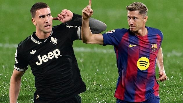 Dusan Vlahovic mục tiêu tiền đạo của Barca