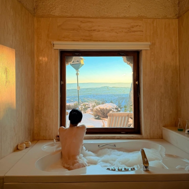 Bên trong Museum Hotel tại Cappadocia