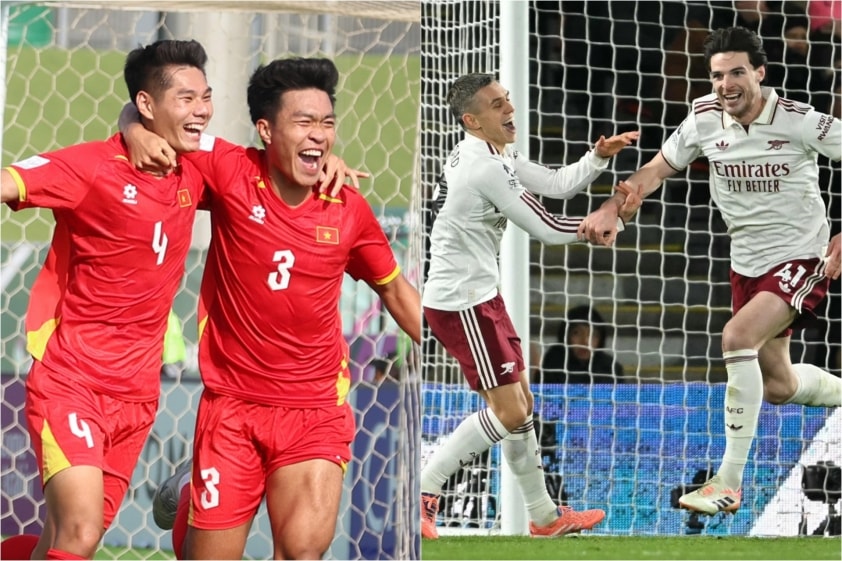 U23 Việt Nam thực hiện bài phạt góc hiệu quả tương tự CLB Arsenal.