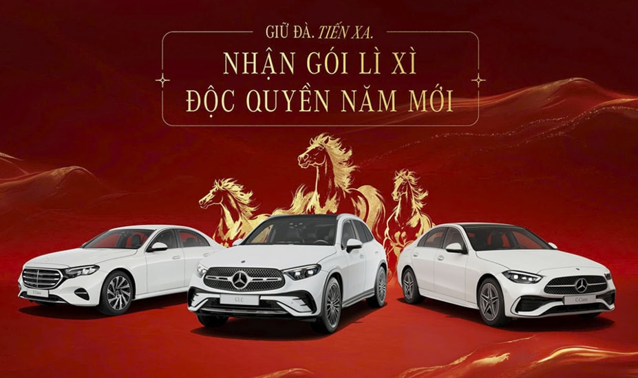 Mercedes-Benz Việt Nam triển khai chương trình ưu đãi dịp Tết 2026