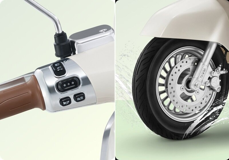 Hệ thống động cơ và pin trên Yadea Ossy mang lại khả năng vận hành mạnh mẽ