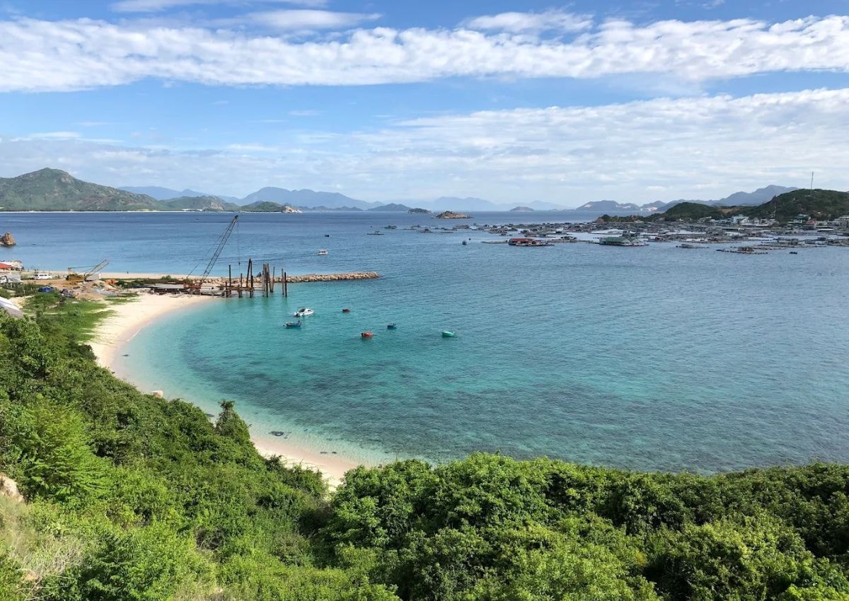 Khung cảnh thiên nhiên tại Bãi Kinh Ninh Thuận
