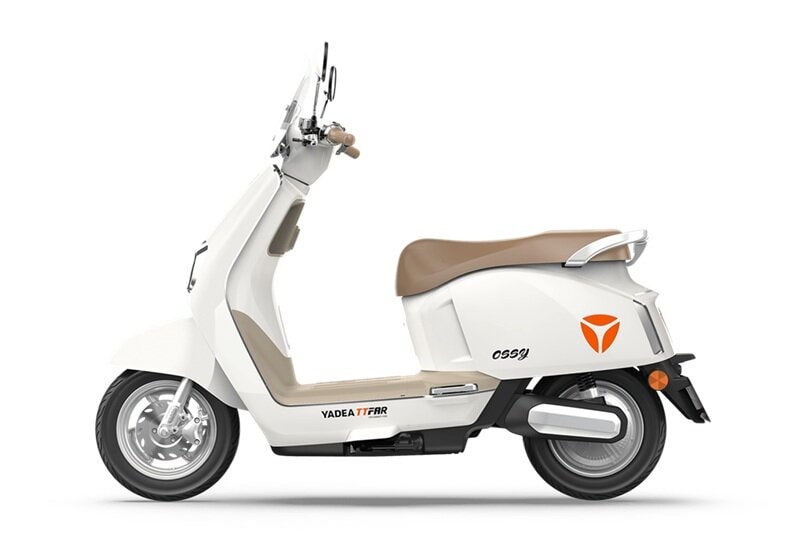 Xe máy điện Yadea Ossy sở hữu thiết kế cổ điển Pháp ấn tượng