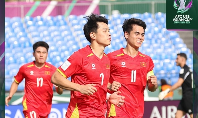 U23 Việt Nam giành chiến thắng tưng bừng trước Jordan tại trận ra quân.