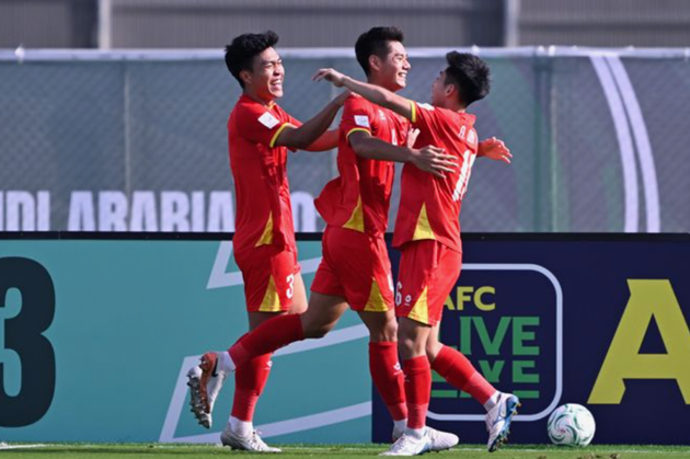 U23 Việt Nam thắng trận khi bảo toàn thành công tỷ số trong hiệp hai. Ảnh: AFC