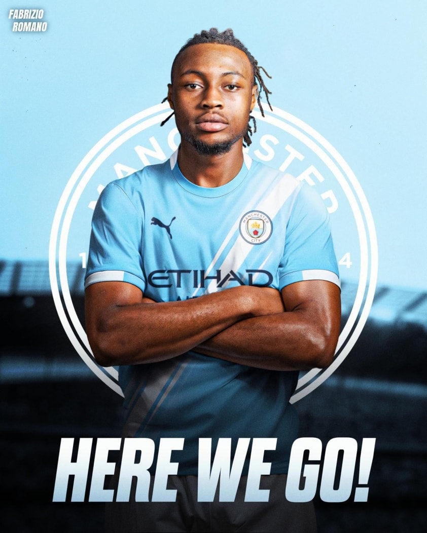 Antoine Semenyo chính thức gia nhập Manchester City
