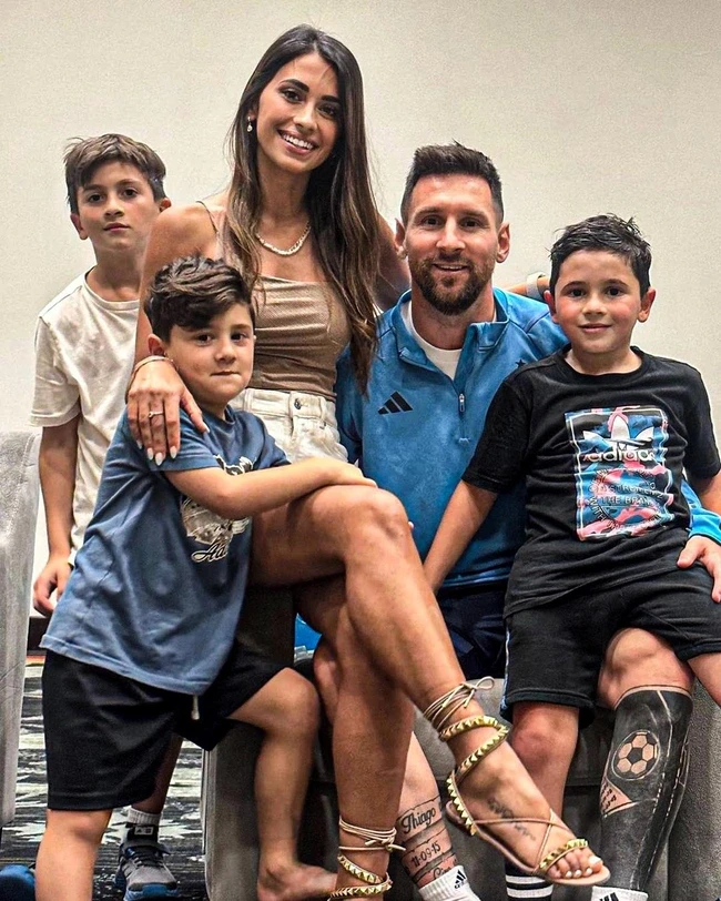 messi gia dinh