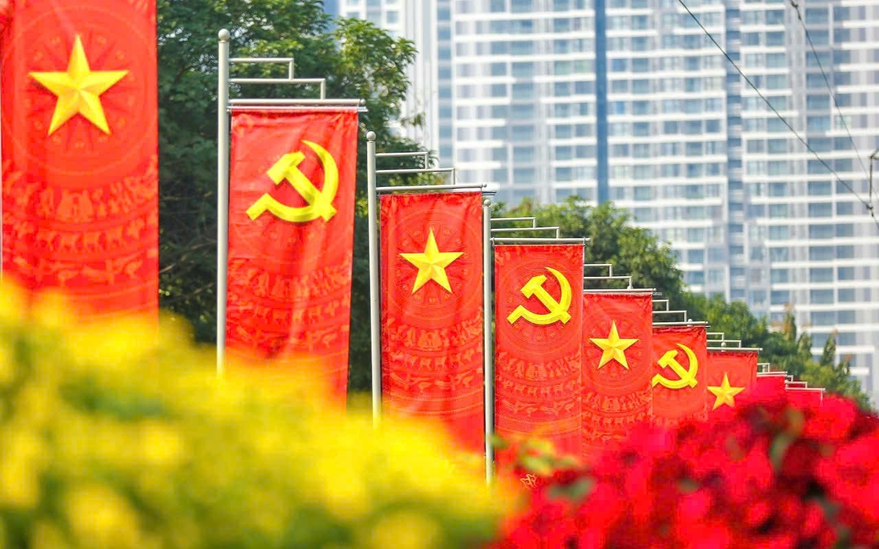 Chào mừng Đại hội đại biểu toàn quốc lần thứ XIV của Đảng