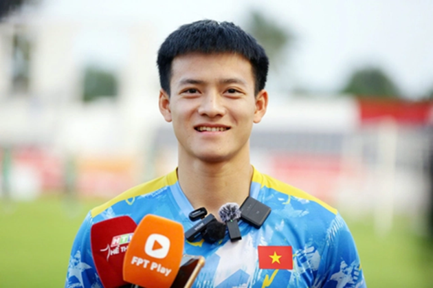 Tiền đạo Thanh Nhàn tập luyện tích cực cùng U23 Việt Nam chuẩn bị cho trận đấu với Kyrgyzstan