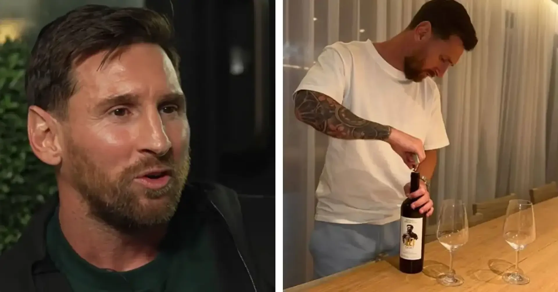 Uống rượu vang pha Sprite là phong cách của Messi