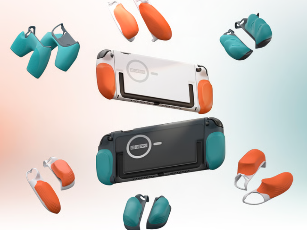 Một mô hình của Genki Modular Grips dành cho Nintendo Switch 2 (nguồn ảnh: Kickstarter)