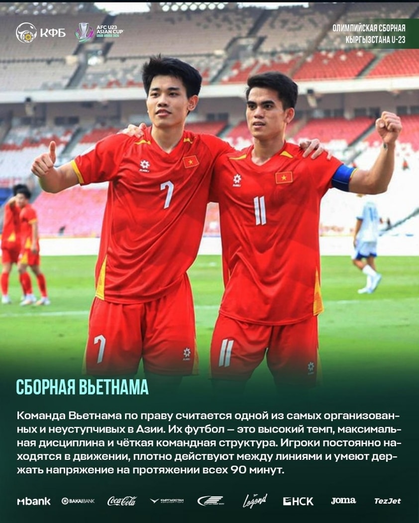 U23 Kyrgyzstan đã nghiên cứu kỹ lối chơi pressing tầm cao của U23 Việt Nam.