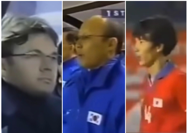 Park Hang-seo, Philippe Troussier và Kim Sang-sik từng xuất hiện trong trận đấu năm 2000
