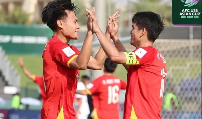 U23 Việt Nam gây ấn tượng mạnh ở lượt trận khai màn tại VCK U23 châu Á 2026