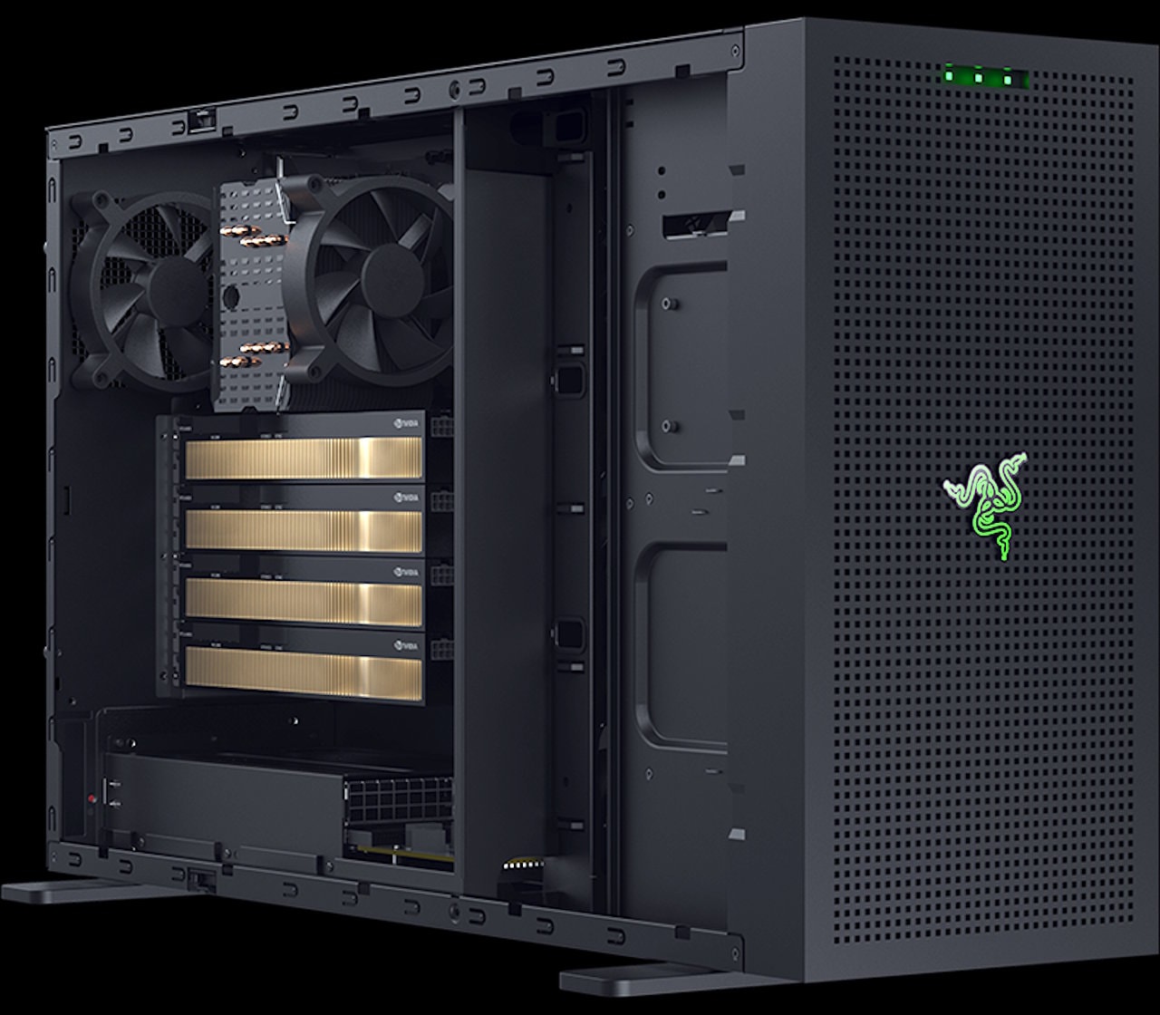 Máy trạm Razer Forge AI Dev Workstation dành cho các nhà phát triển AI