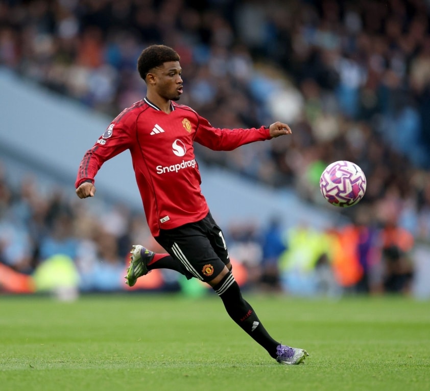 Cầu thủ Amad Diallo tại Manchester United