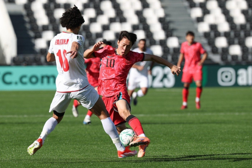 Kang Sangyun dính chấn thương nặng trong trận gặp U23 Iran