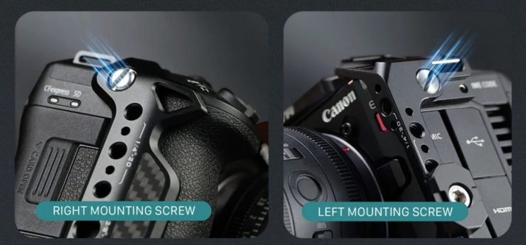 Cấu trúc khung bảo vệ Tilta cho Canon C50