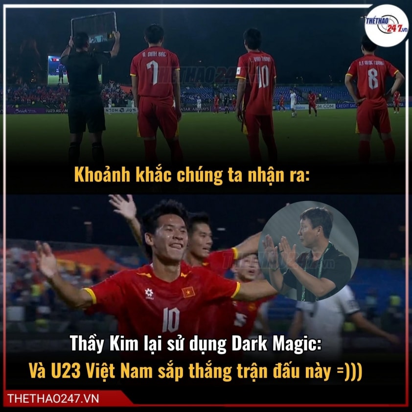 Cầu thủ dự bị U23 Việt Nam ăn mừng bàn thắng