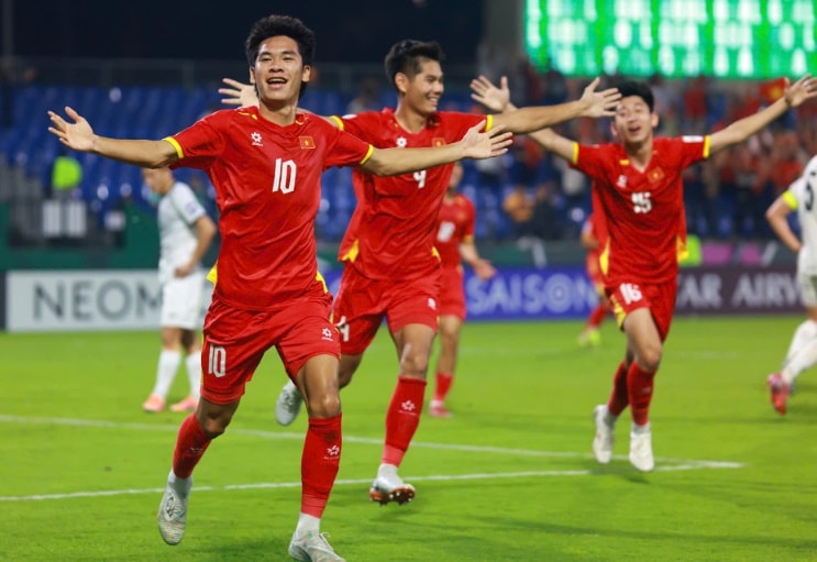 U23 Việt Nam giành chiến thắng thuyết phục để duy trì mạch toàn thắng tại bảng A.
