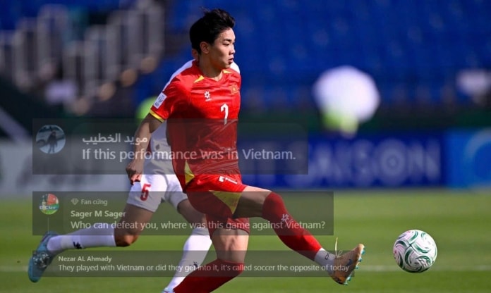 Cổ động viên Jordan nhắc tới U23 Việt Nam sau trận thắng Saudi Arabia