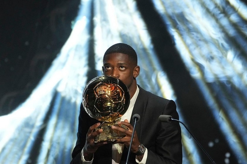 Ousmane Dembele nhận giải thưởng Quả bóng Vàng 2025 sau một mùa giải rực rỡ tại PSG