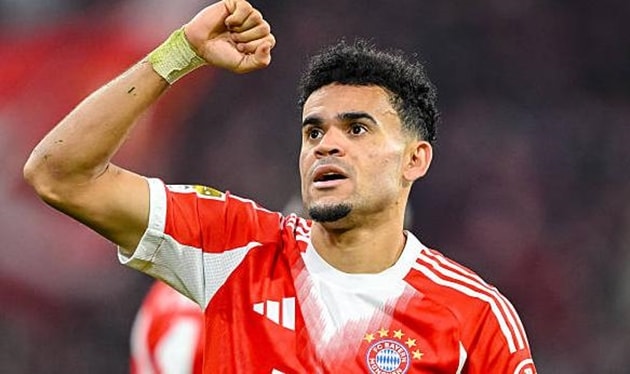 Luis Diaz đang thăng hoa rực rỡ trong màu áo Bayern Munich sau khi rời Liverpool.