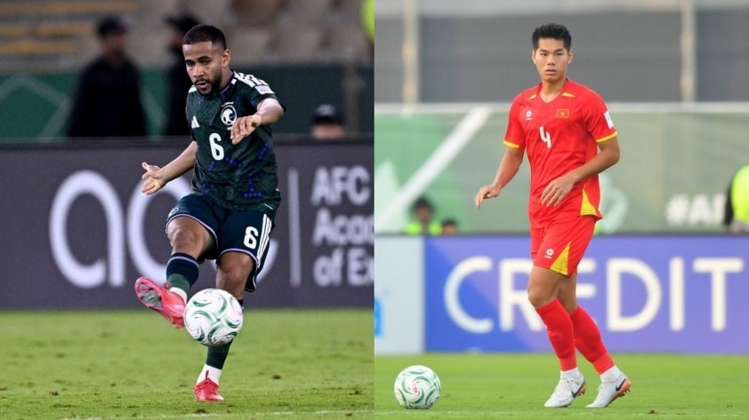 Trận đấu giữa U23 Việt Nam và U23 Ả Rập Xê Út tại VCK U23 châu Á