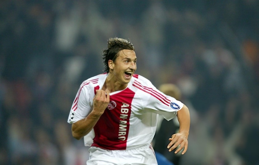 Zlatan Ibrahimovic trong màu áo Ajax
