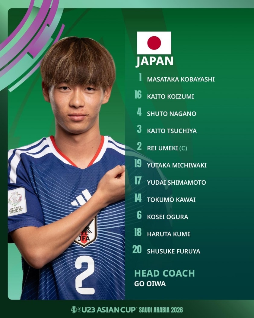 Trực tiếp U23 Nhật Bản vs U23 Qatar, 23h30 hôm nay 13/1 778153