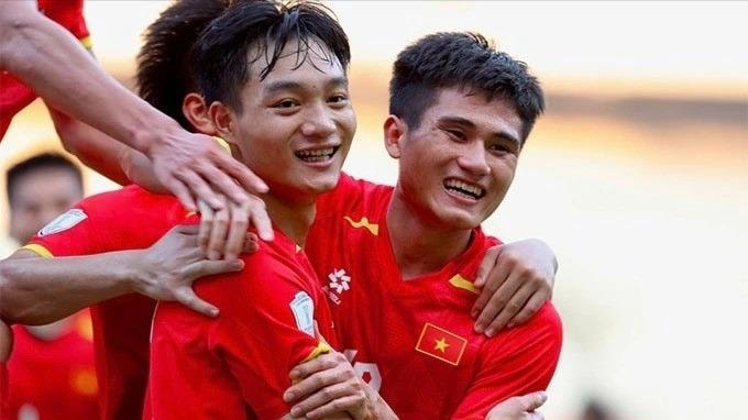 Cầu thủ U23 Việt Nam thực hiện kiểm tra doping theo yêu cầu của AFC