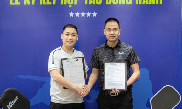 Tay vợt Lê Tiến Đạt gia nhập Zocker Pickleball Team
